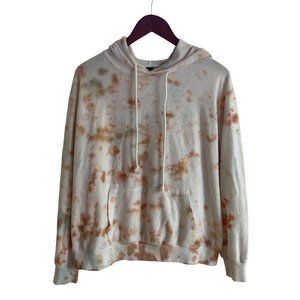 Wild Fable Tie Dye Terry Cloth Hoodie Sweatshirt Relaxed Baggy Fit Size Small